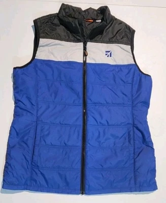 C-Buk By Cutter & Buck Puffy Vest Cessna Aviation Logo Mens Size 2XL - Image 1 of 4