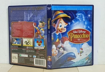 70365 DVD - PINOCCHIO - Edizione Speciale 2 dischi 70° Anniversario - Disney - Immagine 1 di 4
