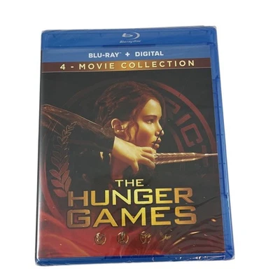 The Hunger Games 4-Film Collection (Blu-ray, 2020) Brand New Sealed - Image 1 of 4