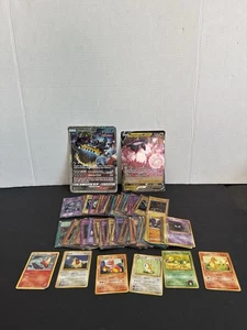 Lote de 97 Pokémon y Yu-Gi-Oh! Tarjetas con 2 promociones de gran tamaño - Usadas - Como están - Imagen 1 de 18
