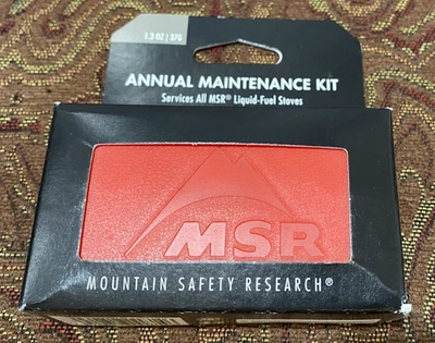 NEW MSR Annual Maintenance Kit for Liquid Fuel Camping Stoves 1.3oz/37g - Image 1 of 2