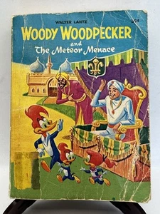 Woody Woodpecker And The Meteor Menace Vintage 1967 Big Little Book Softcover - Foto 1 di 9