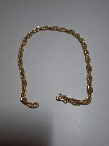 Goldfarbene Kette Ohne Verschluss  - Bild 1 von 5