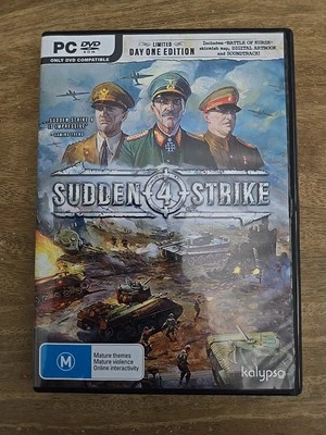 Sudden Strike 4 - Limited Edition - PC - Complete W/Manual - Vgc! - Image 1 of 4