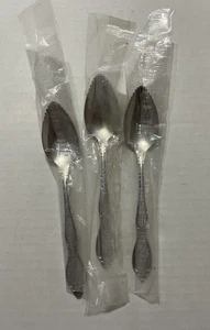 Oneida Community Stainless CHATELAINE Grapefruit Spoons Lot Of 3 - Picture 1 of 4