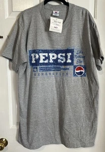 NWT Vintage 90s Pepsi Generation Like Nothing Else T-Shirt Made In USA Size L/XL - Picture 1 of 6