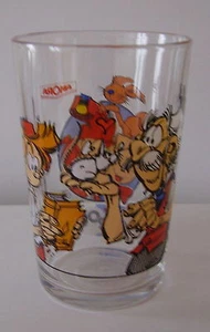 Mustard glass SPIROU 1994 DUPUIS TF1 AMORA No.4.SPIROU AND CHAMPIGNAC. VM190 - Picture 1 of 1