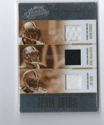 /100 2004 Playoff Absolute Memorabilia Team Trios New Orlenes Saints #TTR-16 Foto 1 de 2