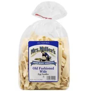 Fideos Mrs Millers caseros antiguos fideos de huevo ancho - 16 OZ - CADA UNO - Imagen 1 de 3