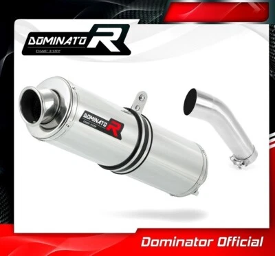 Silenciador escape redondo Dominator Racing SV 650 S 2003 2004 2005 2006 Foto 1 de 2