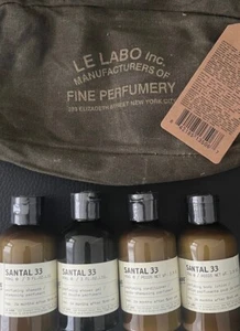 LE LABO SANTAL 33 90ML EACH of 4 x SHAMPOO CONDITIONER BODY LOTION SHOWER GEL - Picture 1 of 3