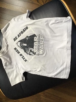 Star Wars Childs Tshirt Lucasfilm Size s 5/6 Gray Gently Worn - Image 1 of 3