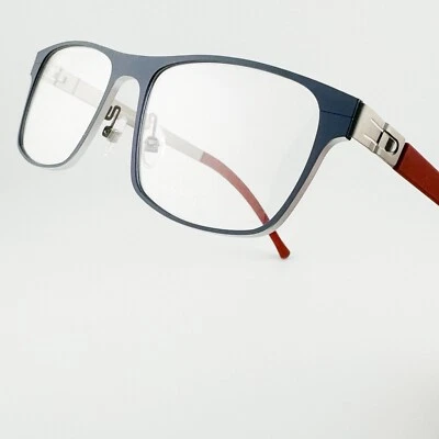 NEW PRODESIGN Eyeglass Denmark Axiom Collection 6926 c.9121 Navy 57mm Specs - Image 1 of 4
