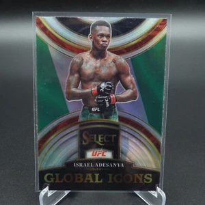 PANINI UFC SELECT 2023 ISRAEL ADESANYA GLOBAL ICONS SILVER PRIZM CARD 26 - Bild 1 von 2