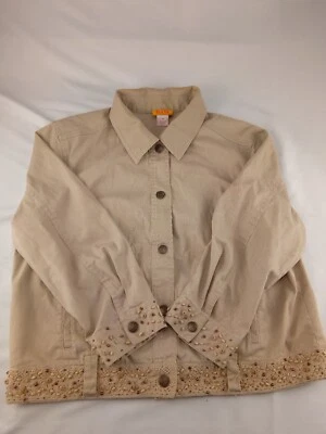 Women's Ruby Rd. Regular size 14 Jacket Beige Jacket - Image 1 of 3