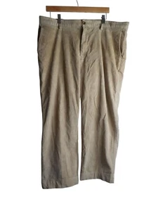 Pantalones L.L.Bean Tostado Pana Frente Plano Calce Clásico 38 x 29 - Imagen 1 de 5