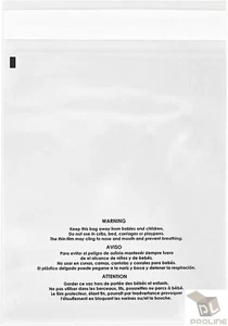 Pick Size & Quantity Resealable Suffocation Warning Poly Bags Mailers Amazon FBA - Picture 1 of 5