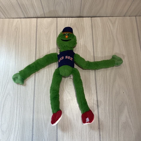 Final Listing. Boston Red Sox Wally the Green Monster Plush Clinger Mascot Cover