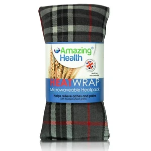 Amazing Health Confezione Calda e Fredda per Sollievo dal Dolore - Tartan Grigio, Profumato alla Lavanda - Foto 1 di 6