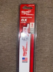 Milwaukee (48-00-5789) Blades - 5 Pieces - Picture 1 of 4