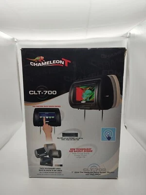 Concept-Chameleon T-CLT-700-7"WIDE CAR HEADREST TOUCHSCREEN MONITOR W/DVD PLAYER - Image 1 of 4