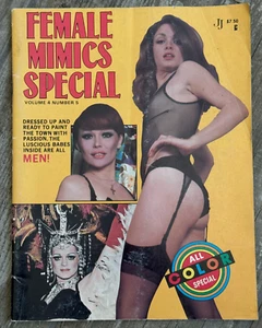 FEMALE MIMICS SPECIAL Winter 1977 Drag Queens/Transvestites/Female Impersonators - Bild 1 von 1