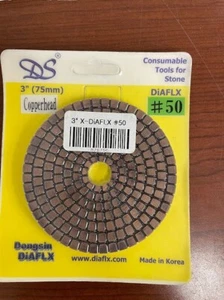 DIAFLX 8787503"X-DIAFLX #50 CABEZA DE COBRE GRANO STP 3 HERRAMIENTAS CONSUMIBLES PARA PIEDRA - Imagen 1 de 1