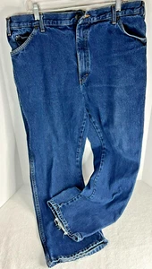 Dickies Mens Work Jeans 40x30 Denim Regular Fit 5 Pockets Straight Leg READ! - Picture 1 of 9