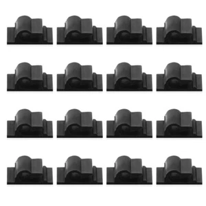  200 Pcs Clamp Line Card Cable Organizer Self-adhesive Cord Clips - Afbeelding 1 van 12