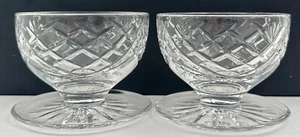 Juego de 2 vasos de postre con patas Waterford Crystal Donegal - Imagen 1 de 9