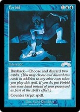 Forbid Exodus  MTG Magic the gathering card 1x