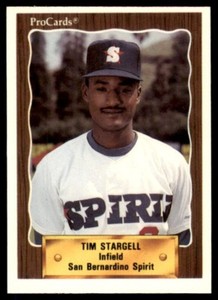 1990 PROCARDS SAN BERNARDINO SPIRIT TIM STARGELL #2641