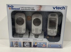VTech VM312-2 Safe & Sound Full Color Video and Audio Baby Monitor - Picture 1 of 6