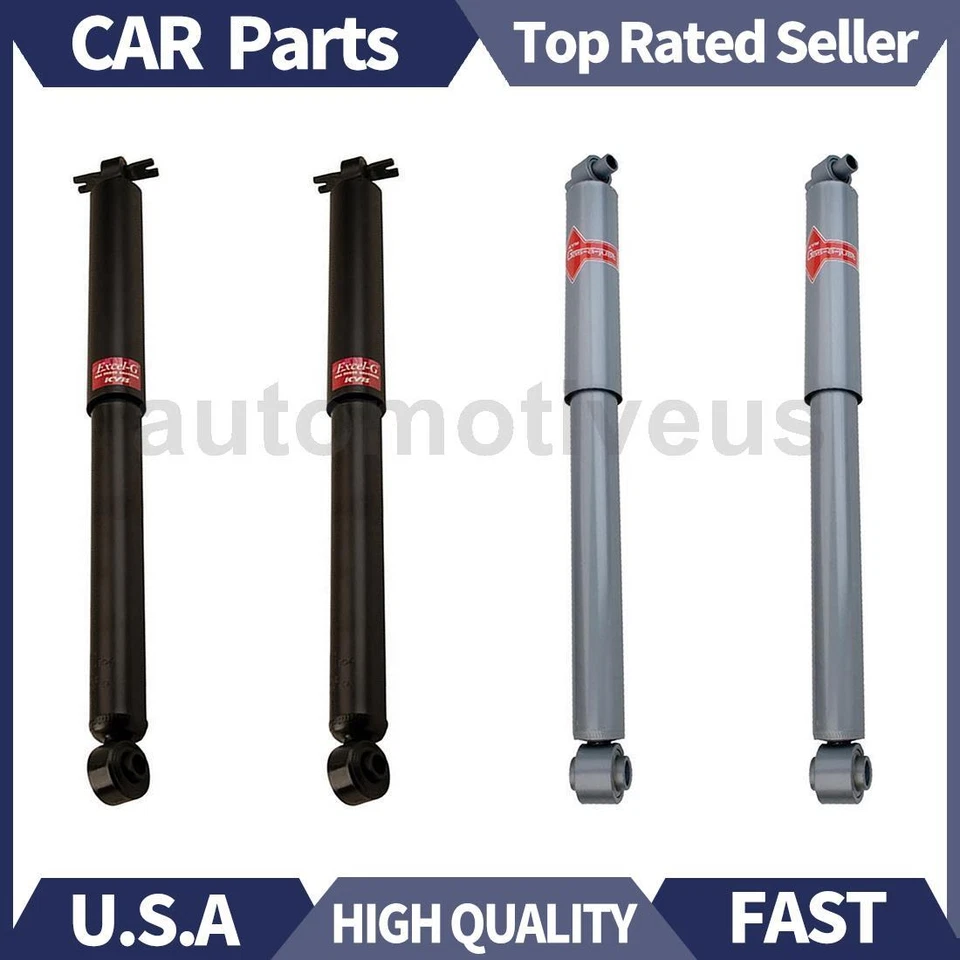 Juego de 4 amortiguadores y puntales delanteros traseros KYB para Chevrolet C3500HD Foto 1 de 4