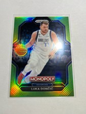 2022-23 Panini Prizm Monopoly LUKA DONCIC NEON GREEN /10 #PS1 SSP Dallas