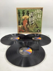 ANTONIO AGUILAR el charro de Mexico (MUSART MEXICO 3x VINYL LP ) rare! - Picture 1 of 12