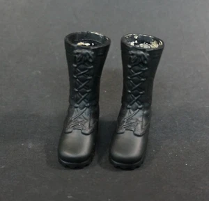 Maßstab 1:6 Militär moderne schwarze Stiefel für Custom 12"  - Bild 1 von 6