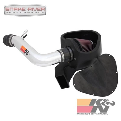 Sistema de admisión de aire de rendimiento K&N 69-3529TP para Ford Mustang 11-14 3,7 L engrasado Foto 1 de 4