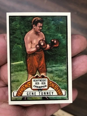 Topps Ringside Gene Tunney 1951 Foto 1 de 3