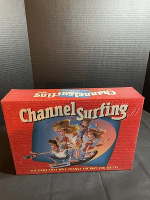 CHANNEL SURFING By MILTON BRADLEY VINTAGE GAME NEW SEALED From 1994 - Image 1 of 4