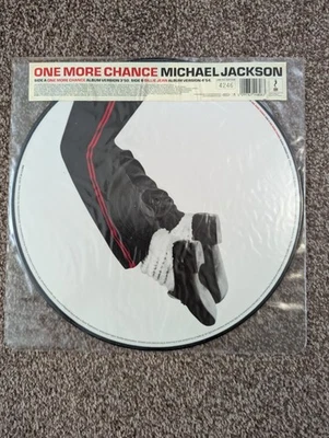 MICHAEL JACKSON - ONE MORE CHANCE/ BILLIE JEAN 2003 UK 12" VINYL PICTURE DISC - Image 1 of 2