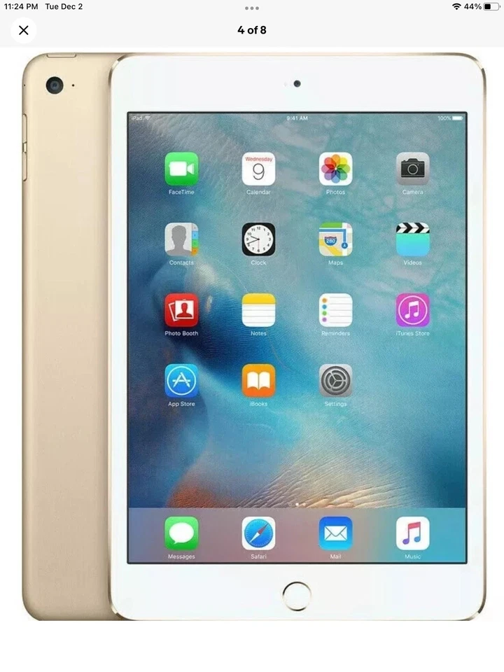Apple iPad Mini 4 16GB + Cellular 4G LTE - Unlocked - Gold MK882LL/A New Sealed - Image 1 of 4