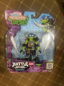 TMNT Teenage Mutant Ninja Turtles Battle Arena LEONARDO 4,5" Figur NEU 2025 - Bild 1 von 5
