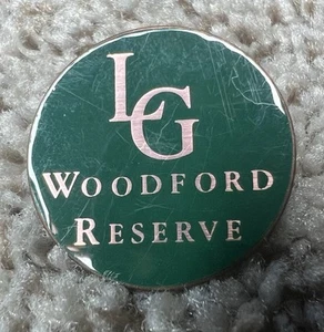 LG Woodford Reserve Labor Graham Kentucky Bourbon Vintage Rare Pin Badge - Picture 1 of 3