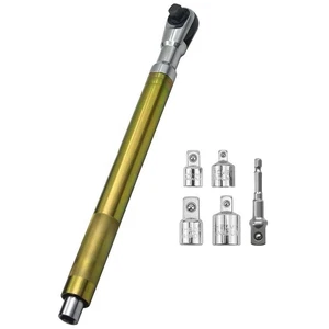 Offset Extension Wrench Ratchet Wrench 1/2 Inch Drive Manual Torque 74 FT-LBS - Picture 1 of 13