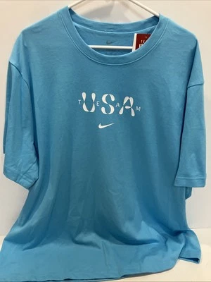 Nike Paris Olympics Team USA dri fit camiseta🇺🇸⚾️🏀⚽️🏈🔥🇺🇸TALLA 2XL Foto 1 de 4