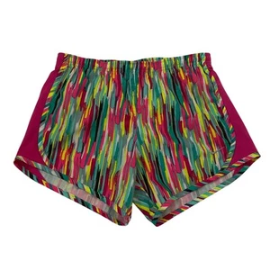 Nike Girl’s Tempo Multicolored Lined Running Shorts - Size XL - Picture 1 of 10