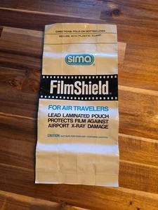 FILM SHIELD Lead Laminated Pouch Protects Film & Medicine from X-Rays - Picture 1 of 2