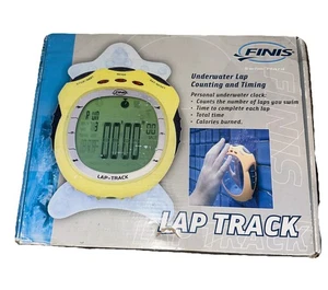 Finis Lap Track Computer da Nuoto e Contagiri con Bracci a Ventosa, Giallo - Foto 1 di 8