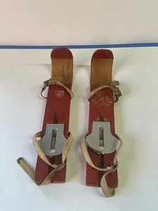Vintage Childrens Ski Shoes FD Peter’s Co - Picture 1 of 10